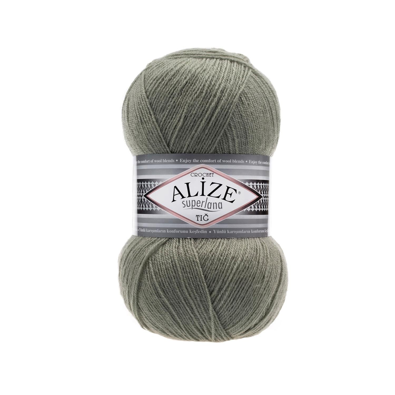 Alize Superlana Tığ 138 Yeşil 
