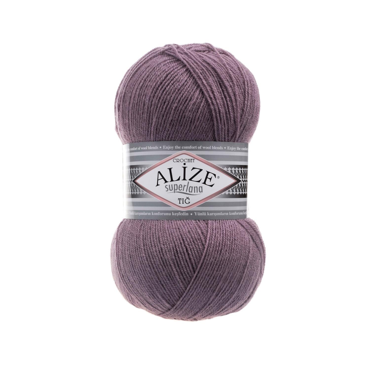 Alize Superlana Tığ 312 Mor 