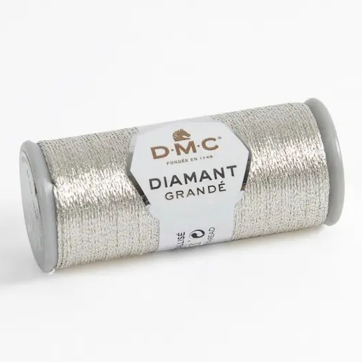 DMC Diamant Grande Metalik El Nakış Simi G168 Gümüş  - 1 ADET