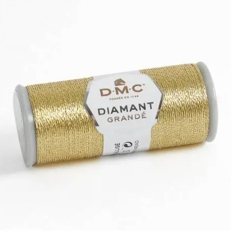 DMC Diamant Grande Metalik El Nakış Simi G3821 Gold  - 1 ADET