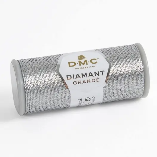 DMC Diamant Grande Metalik El Nakış Simi G415 Gümüş  - 1 ADET