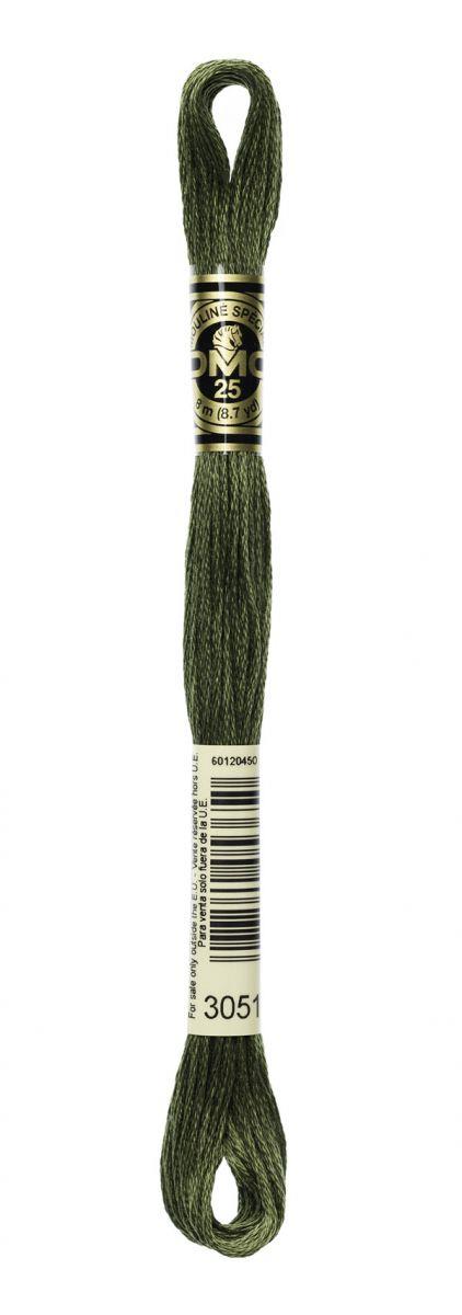 DMC Muline İp 3051 Yeşil 