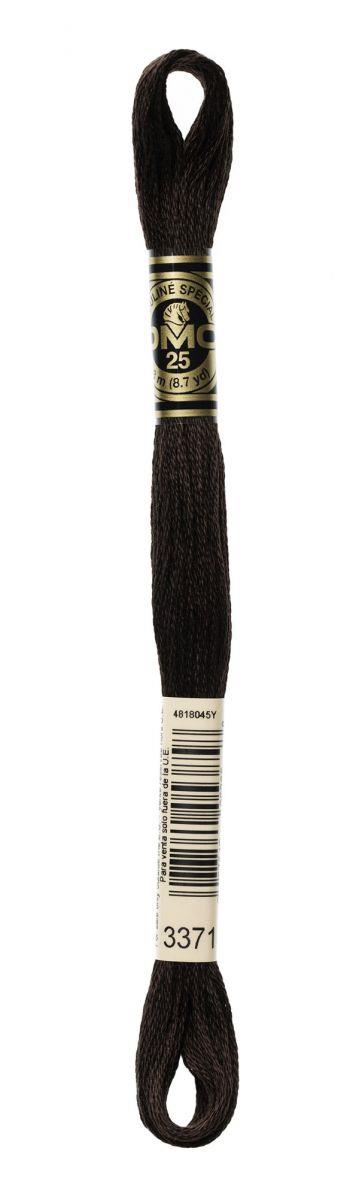DMC Muline İp 3371 Kahverengi 