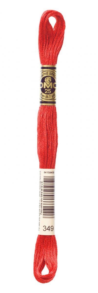 DMC Muline İp 349 Kırmızı 