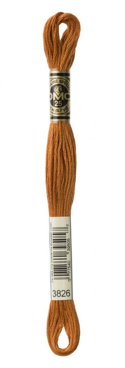 DMC Muline İp 3826 Kahverengi 