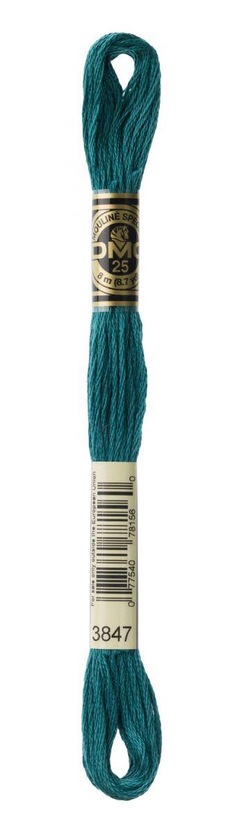 DMC Muline İp 3847 Yeşil 