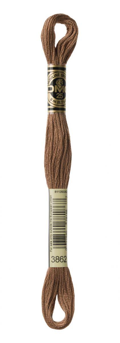 DMC Muline İp 3862 Kahverengi 