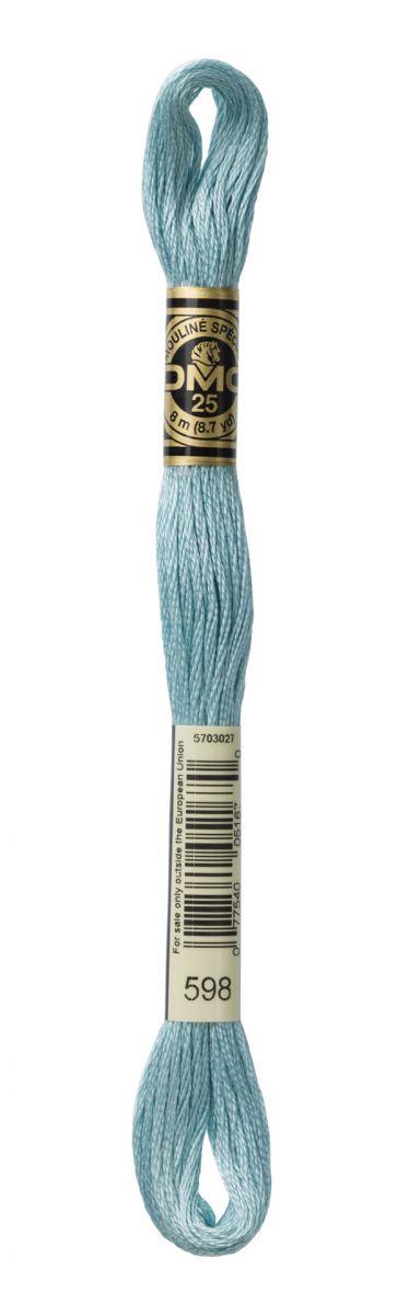 DMC Muline İp 598 Mavi 