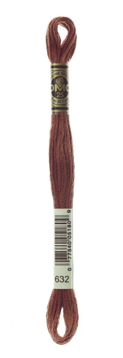 DMC Muline İp 632 Kahverengi 