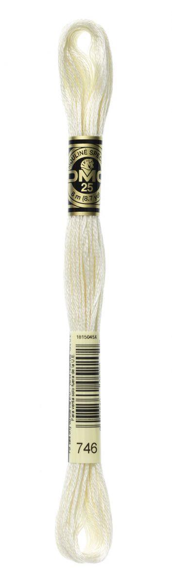 DMC Muline İp 746 Sarı 