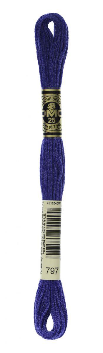 DMC Muline İp 797 Mor 