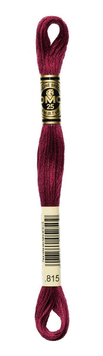 DMC Muline İp 815 Bordo 