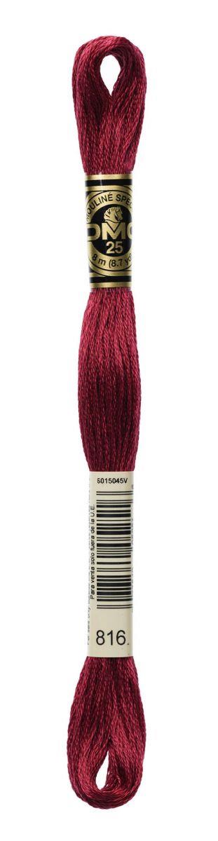 DMC Muline İp 816 Bordo 