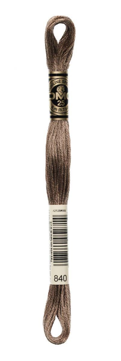 DMC Muline İp 840 Kahverengi 