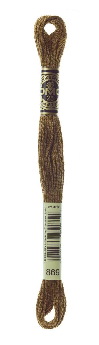 DMC Muline İp 869 Kahverengi 