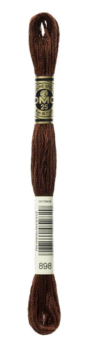DMC Muline İp 898 Kahverengi 