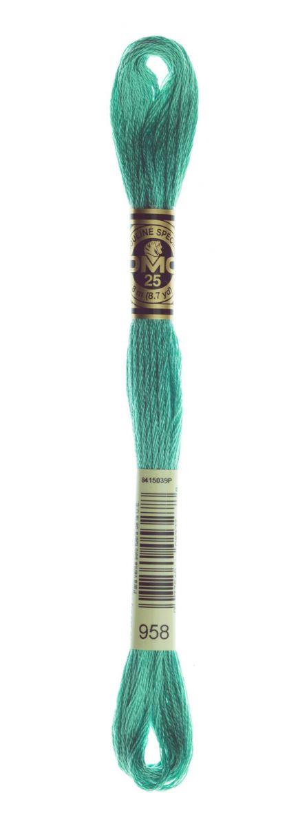 DMC Muline İp 958 Yeşil 