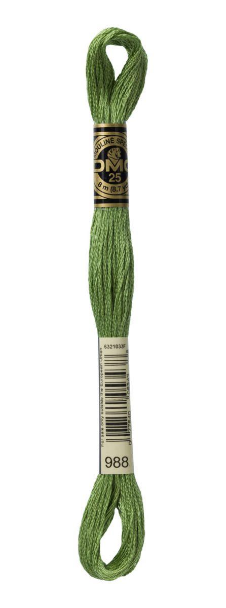 DMC Muline İp 988 Yeşil 