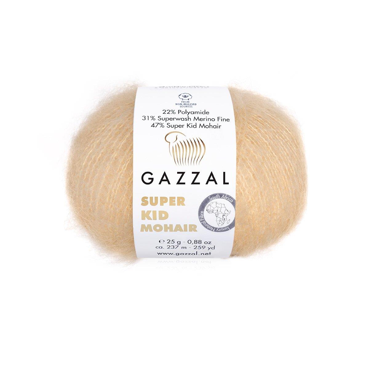 Gazzal Super Kid Mohair 25gr 64404 Deve Tüyü - 1 ADET