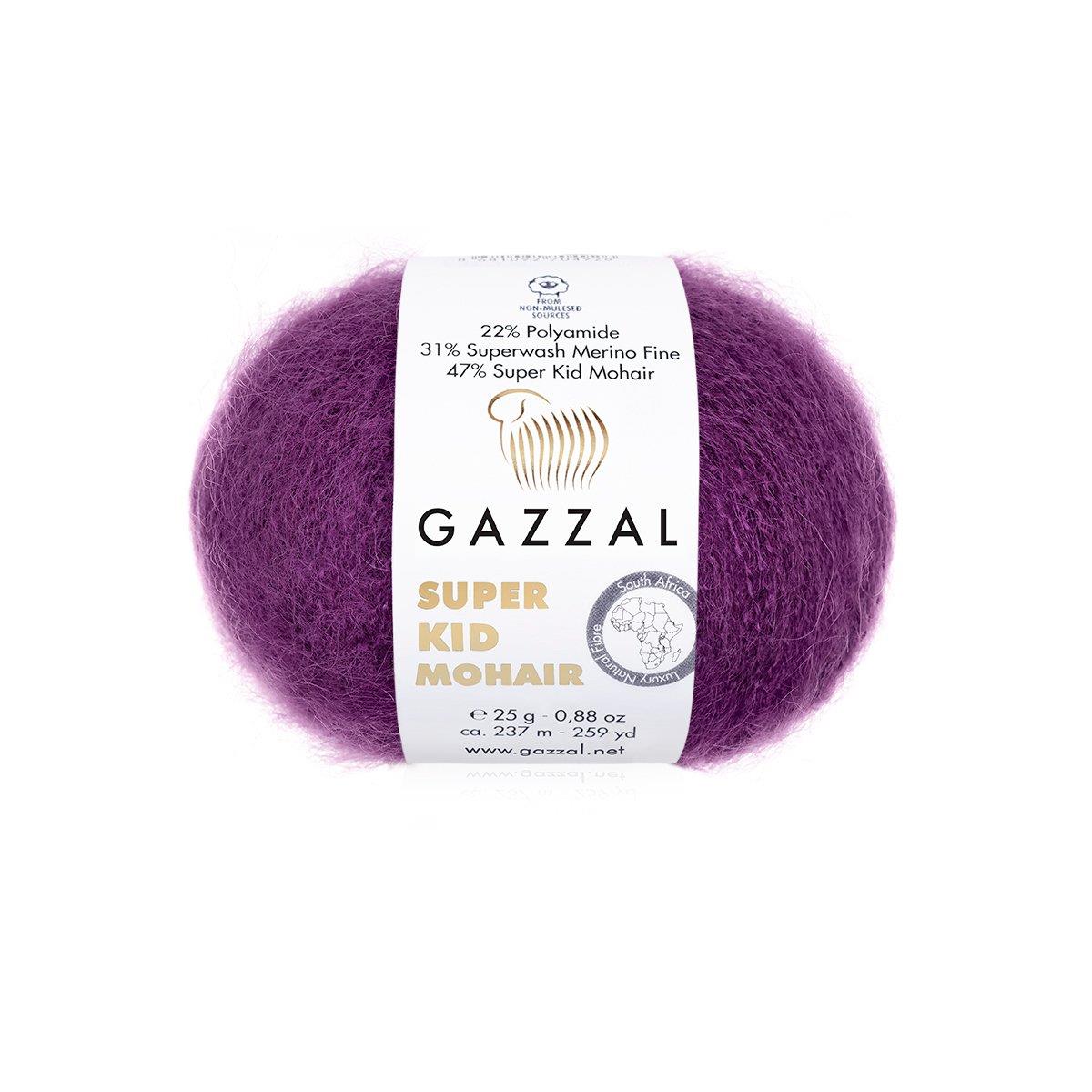 Gazzal Super Kid Mohair 25gr 64410 İspirto - 1 ADET