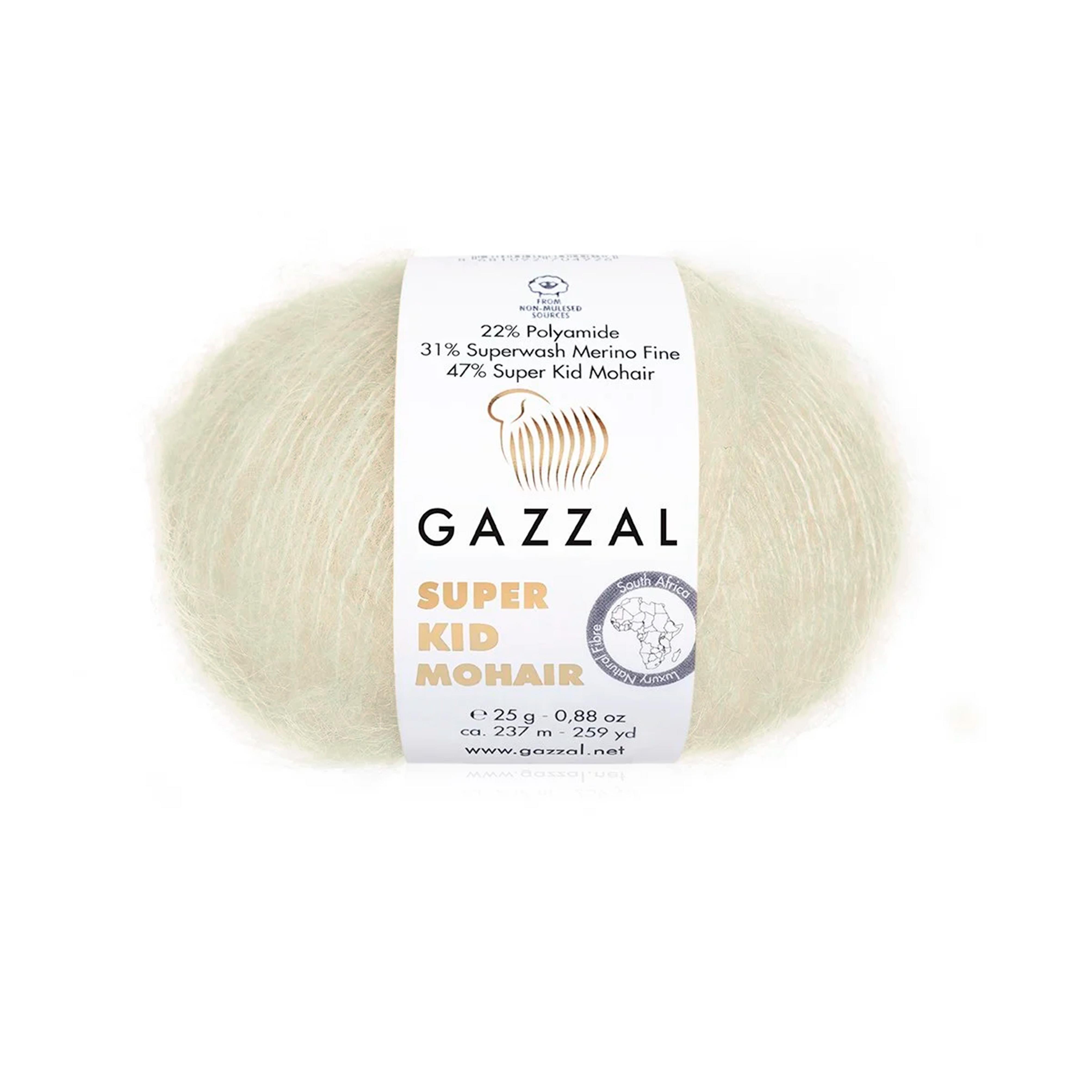 Gazzal Super Kid Mohair 25gr 64437 Krem - 1 ADET