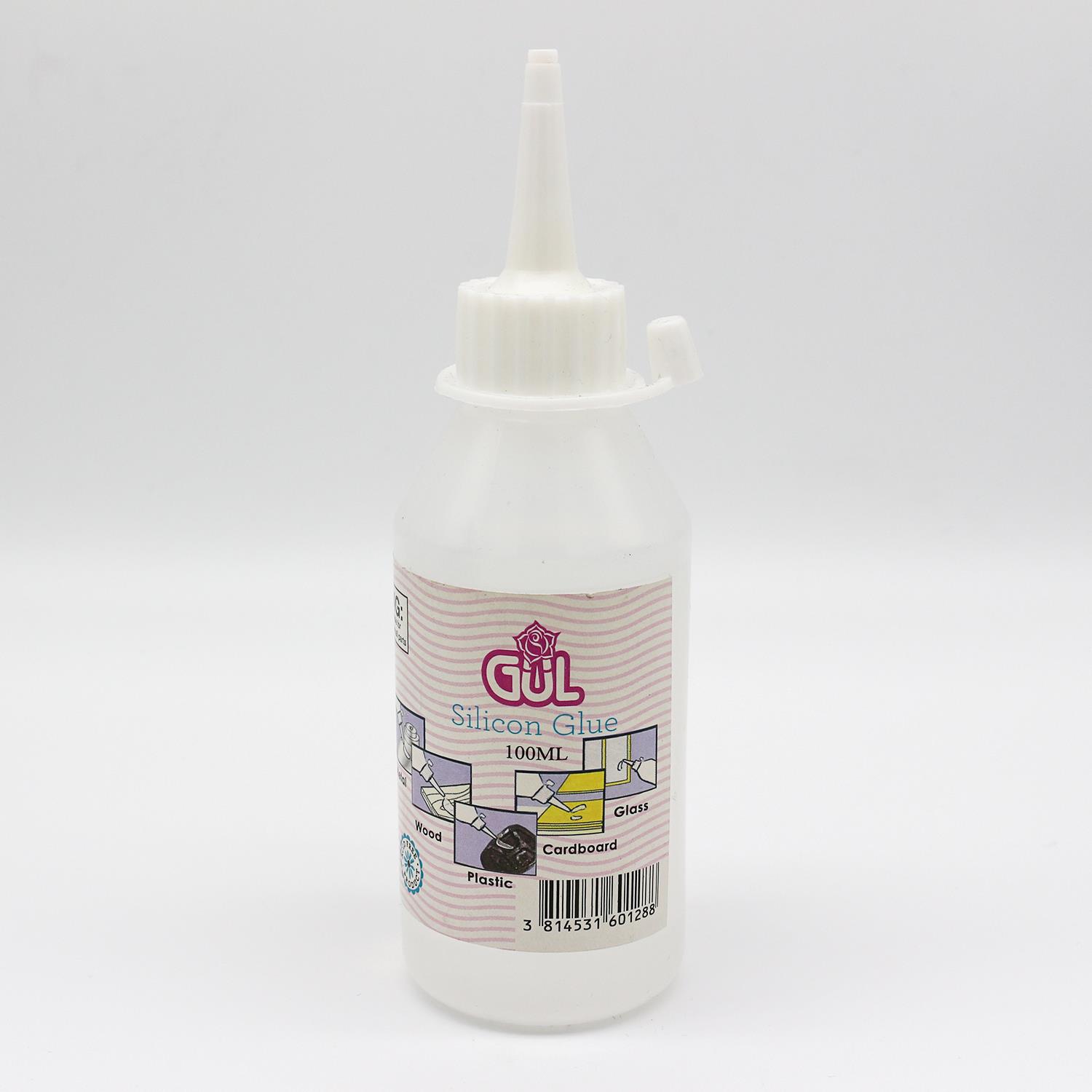Gül Sıvı Silikon Yapıştırıcı Şeffaf 100ml
