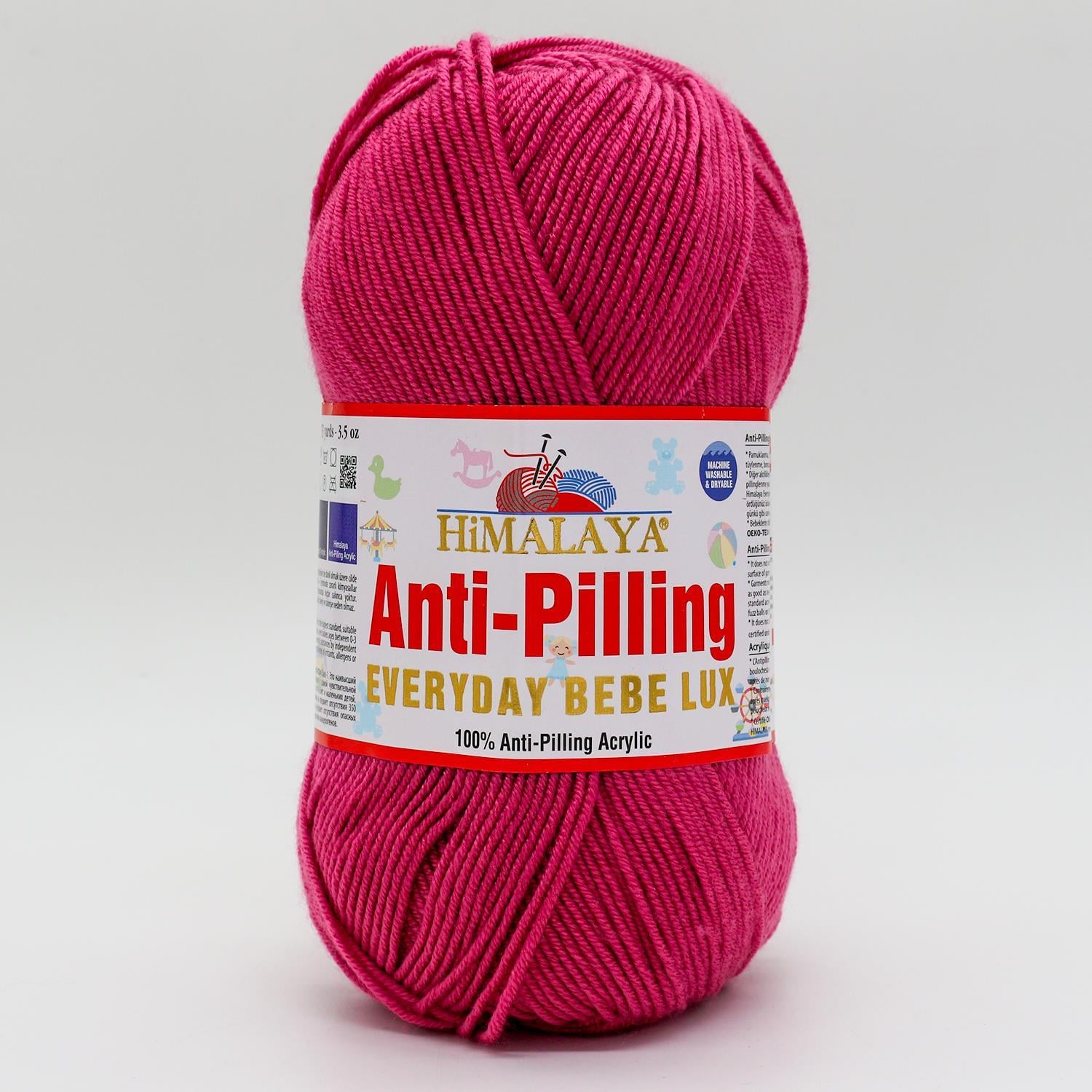 Himalaya Everyday Bebe Lux Anti Pilling El Örgü İpliği - 70440 Pembe - 
