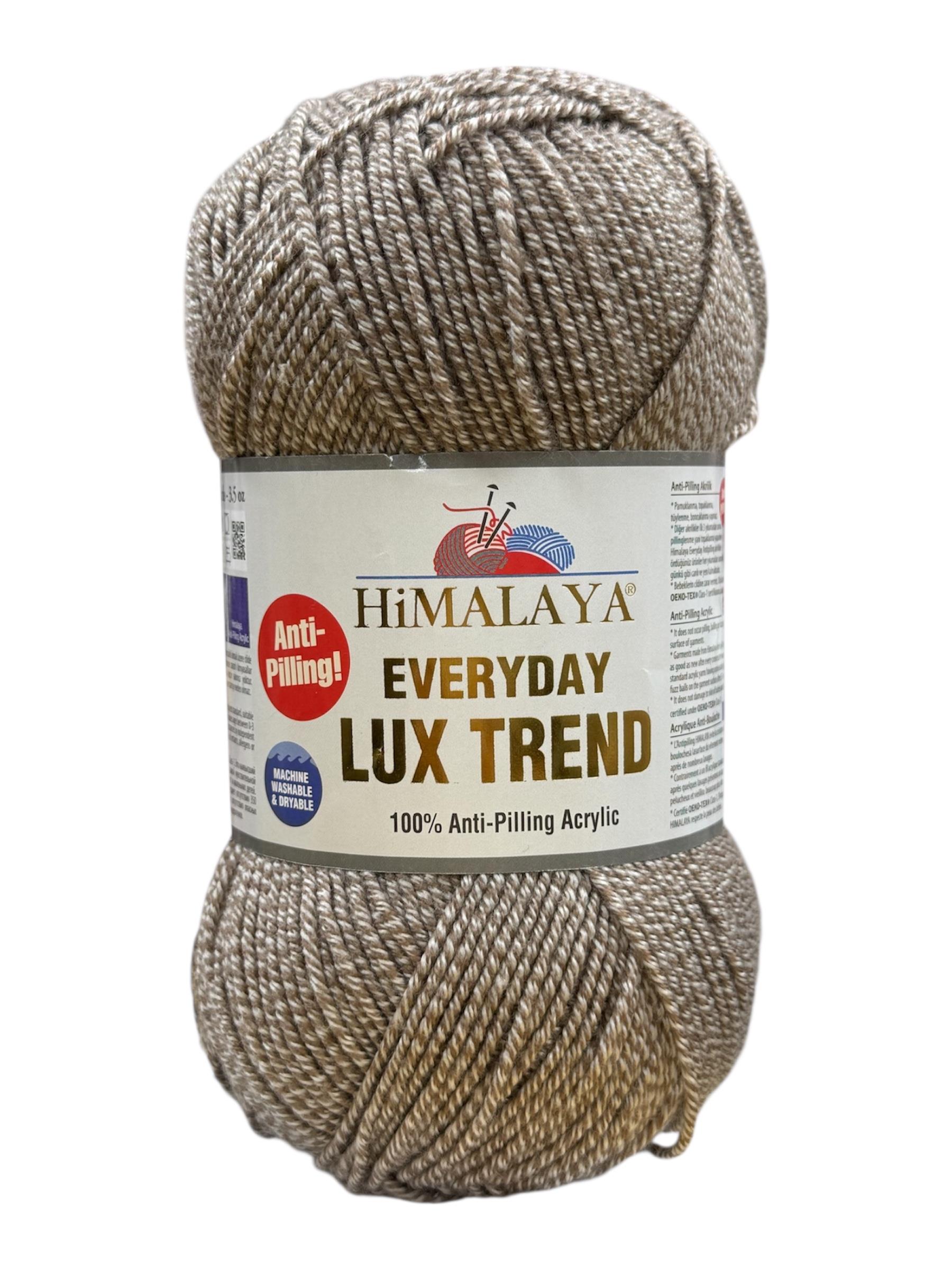 Himalaya Everyday Lux Trend Anti Pilling El Örgü İpliği 21814 Kahve Kırçıl  - 1 ADET
