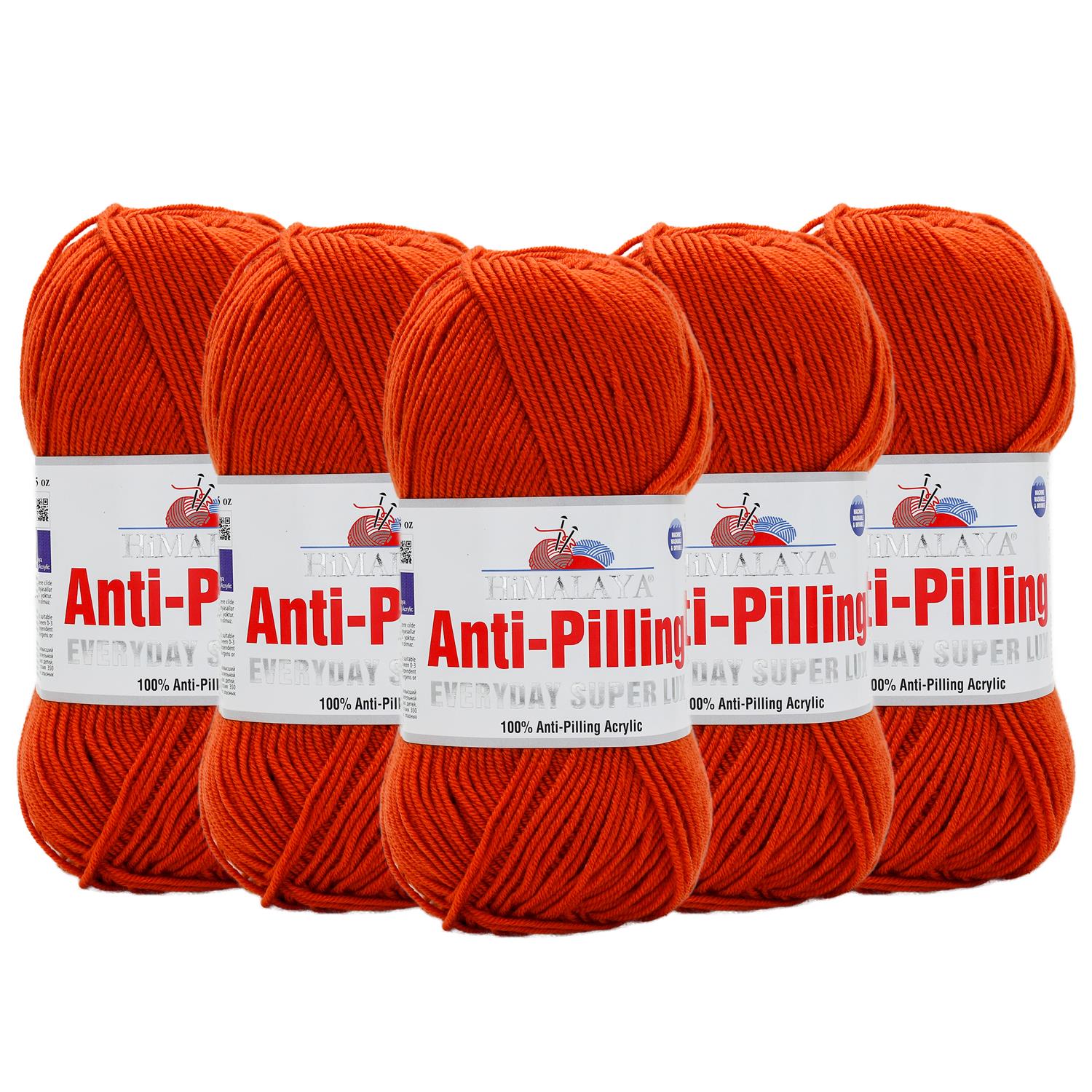 Himalaya Everyday Super Lux Anti Pilling El Örgü İpliği - 73452 Taba   5 Adet