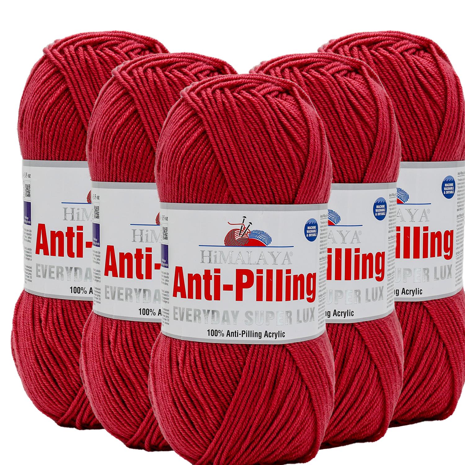 Himalaya Everyday Super Lux Anti Pilling El Örgü İpliği - 73408 Marsala   5 Adet