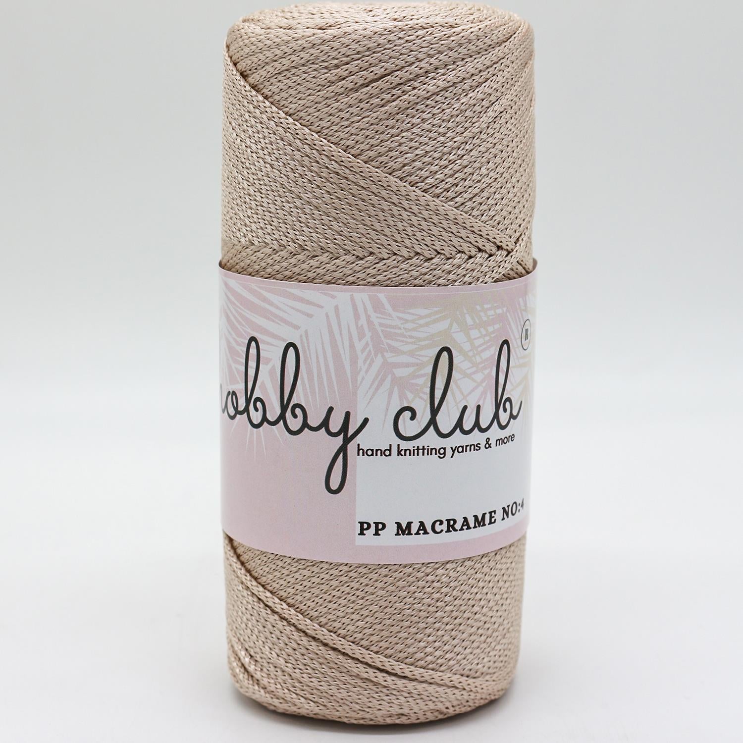 Hobby Clb Polyester Makrome 200gr 3mm 031 Bej