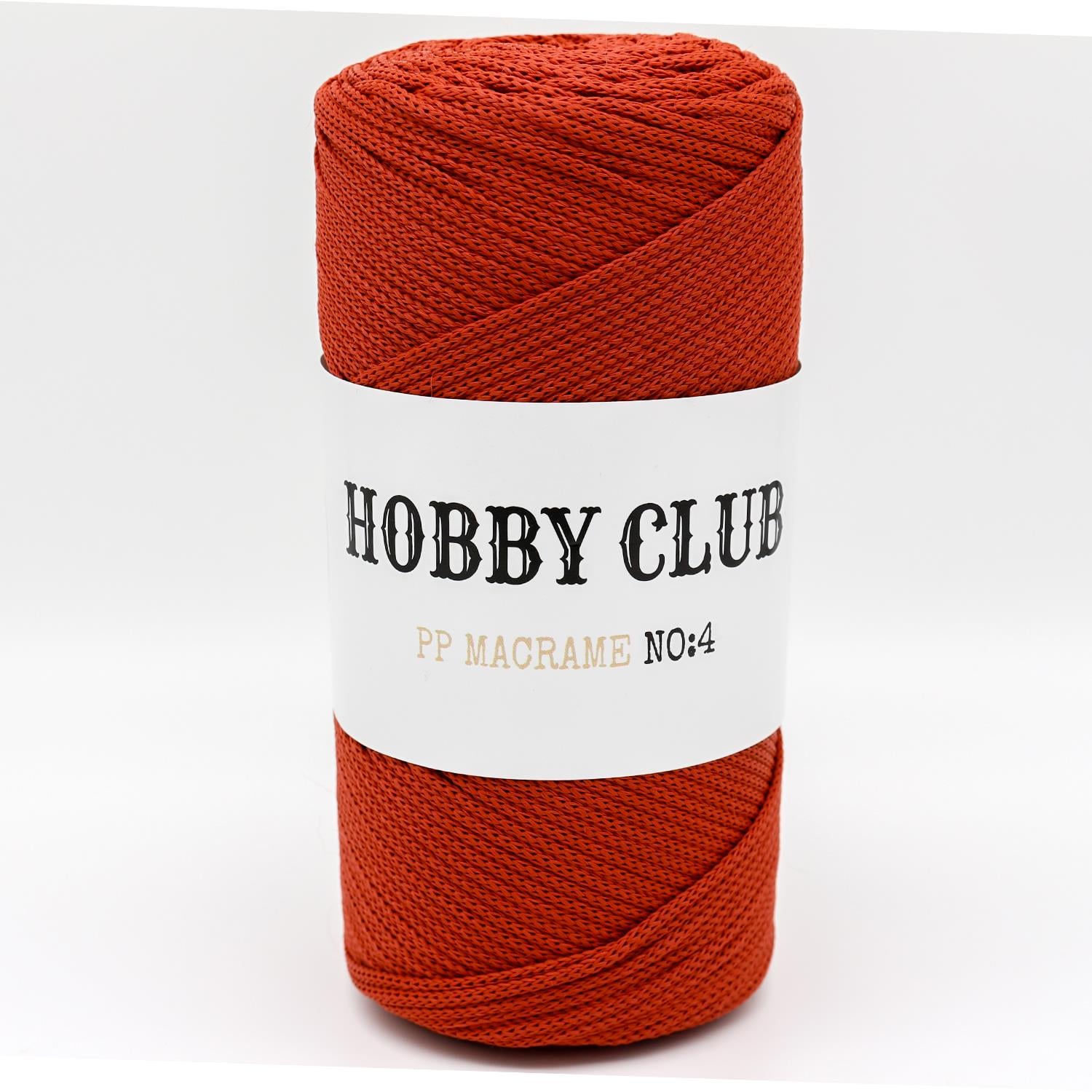 Hobby Club Polyester Makrome 200gr 3mm 118 Kiremit 