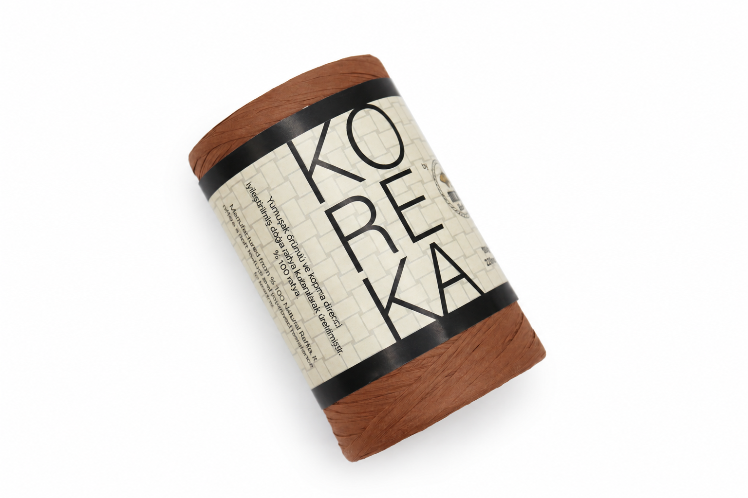 Koreka Rafya İplik 100gr 220mt Çikolata Kahve  - 1 ADET