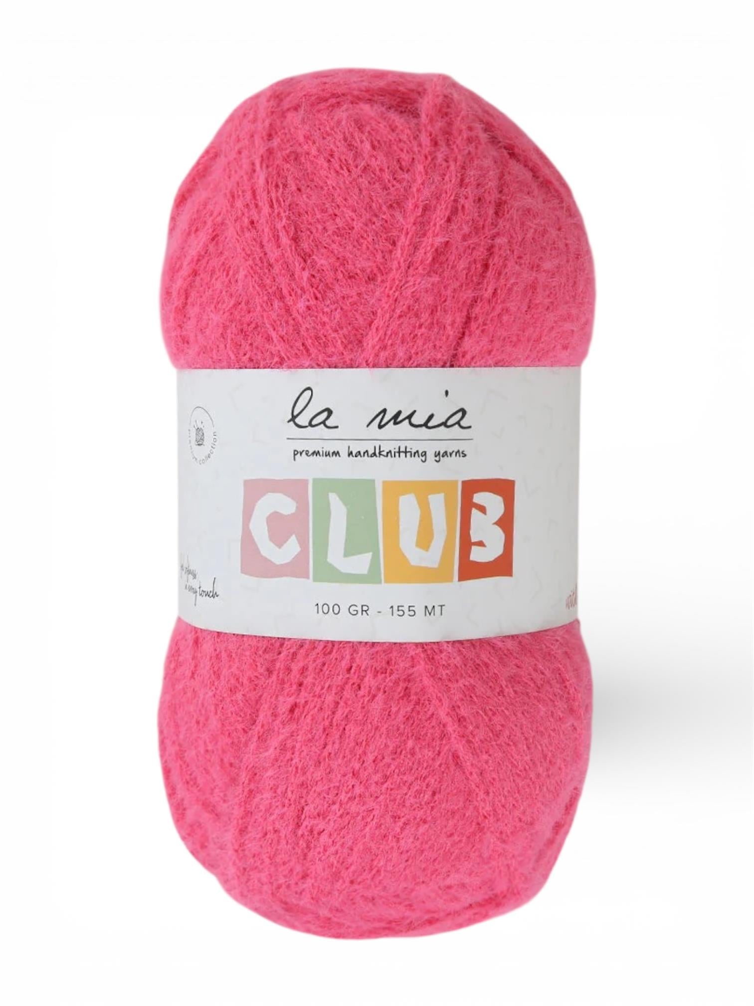 La Mia Club El Örgü İpliği 609 Pembe  - 1 ADET