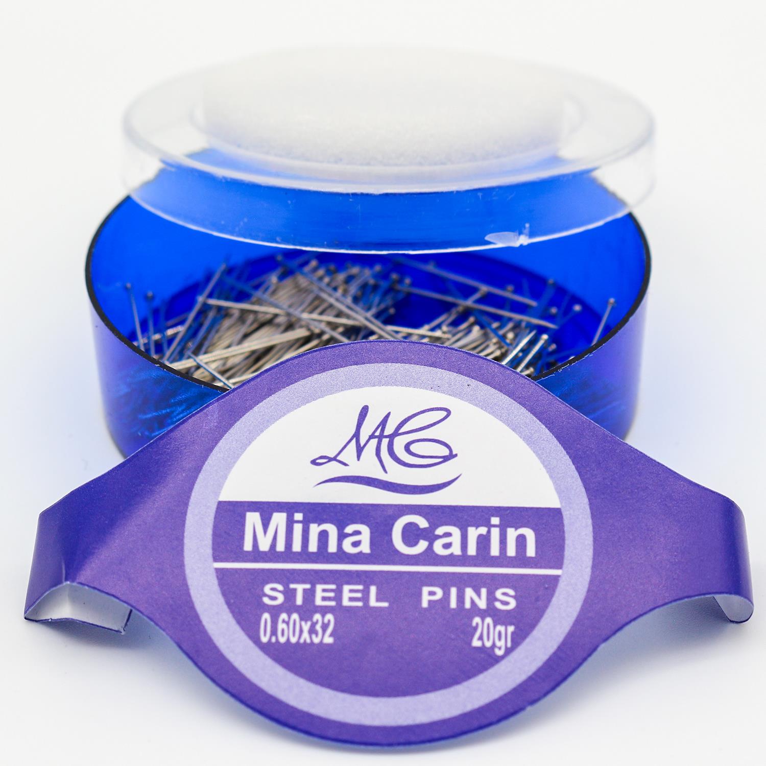 Mina Carin Süngerli Kutu Çelik İğne 32mm|20gr