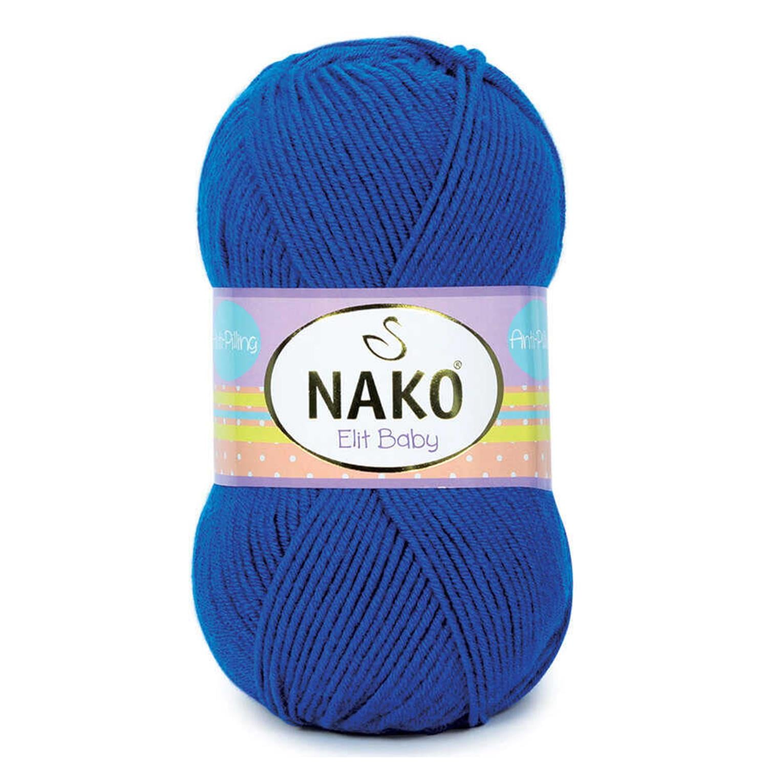 Nako Elit Baby Anti Pilling 10346 Saks Mavi 
