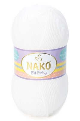 Nako Elit Baby Anti Pilling 208 Beyaz 