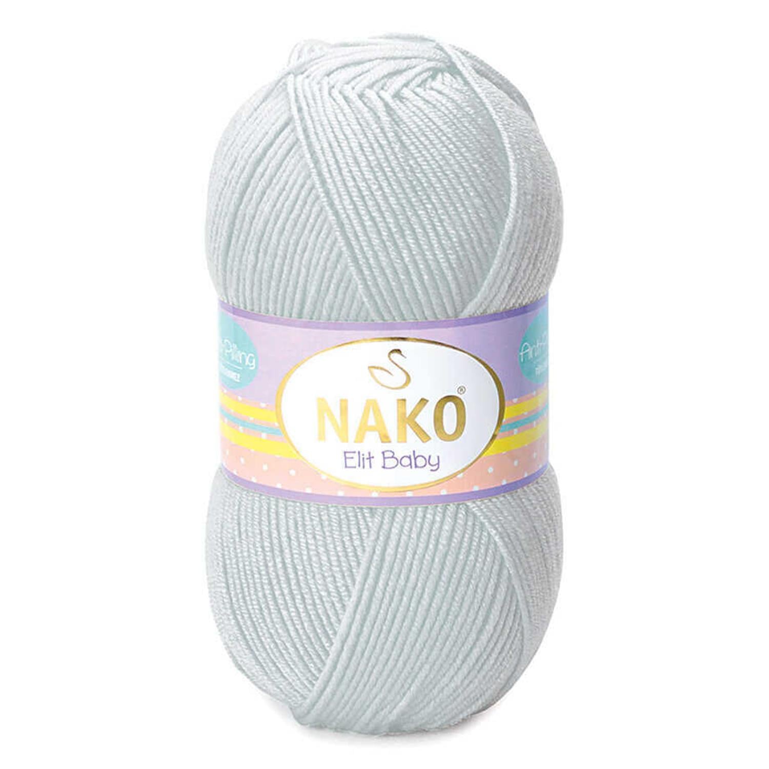 Nako Elit Baby Anti Pilling 4672 Açık Gri 