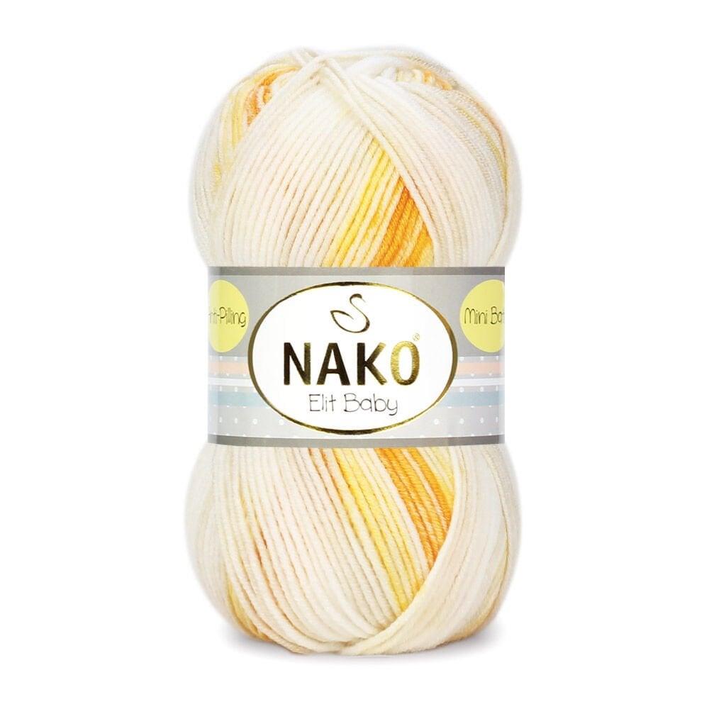 Nako Elit Baby Mini Batik Anti Pilling El Örgü İpliği 32462  - 1 ADET