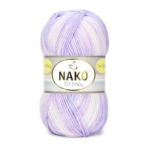 Nako Elit Baby Mini Batik Anti Pilling El Örgü İpliği 32460  - 1 ADET