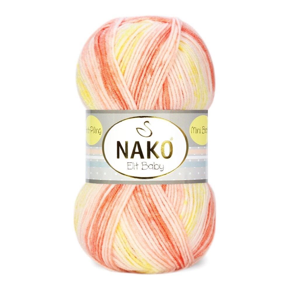 Nako Elit Baby Mini Batik Anti Pilling El Örgü İpliği 32430  - 1 ADET