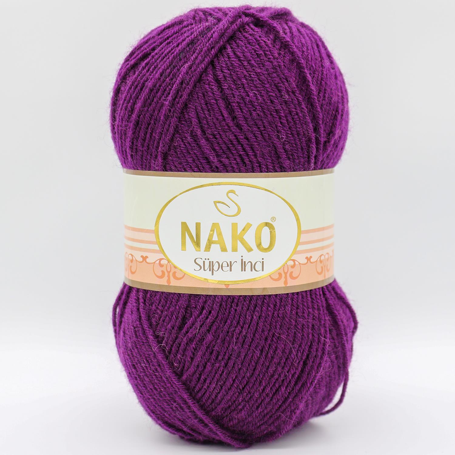 Nako Süper İnci/3260 Mor/