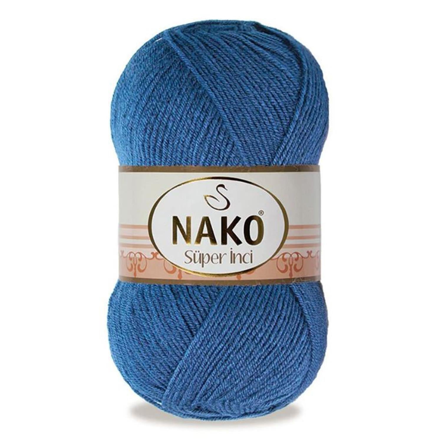Nako Süper İnci/517 Mavi/