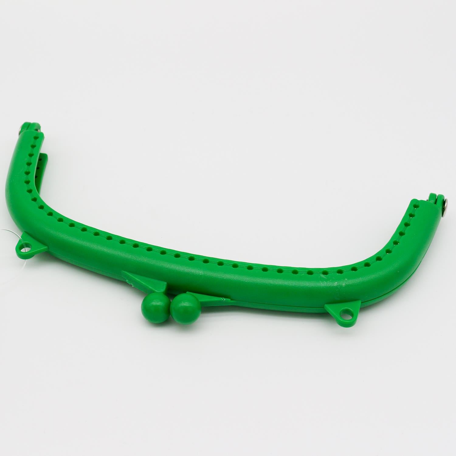 Plastik Çanta-Cüzdan Klipsi 16cm Yeşil