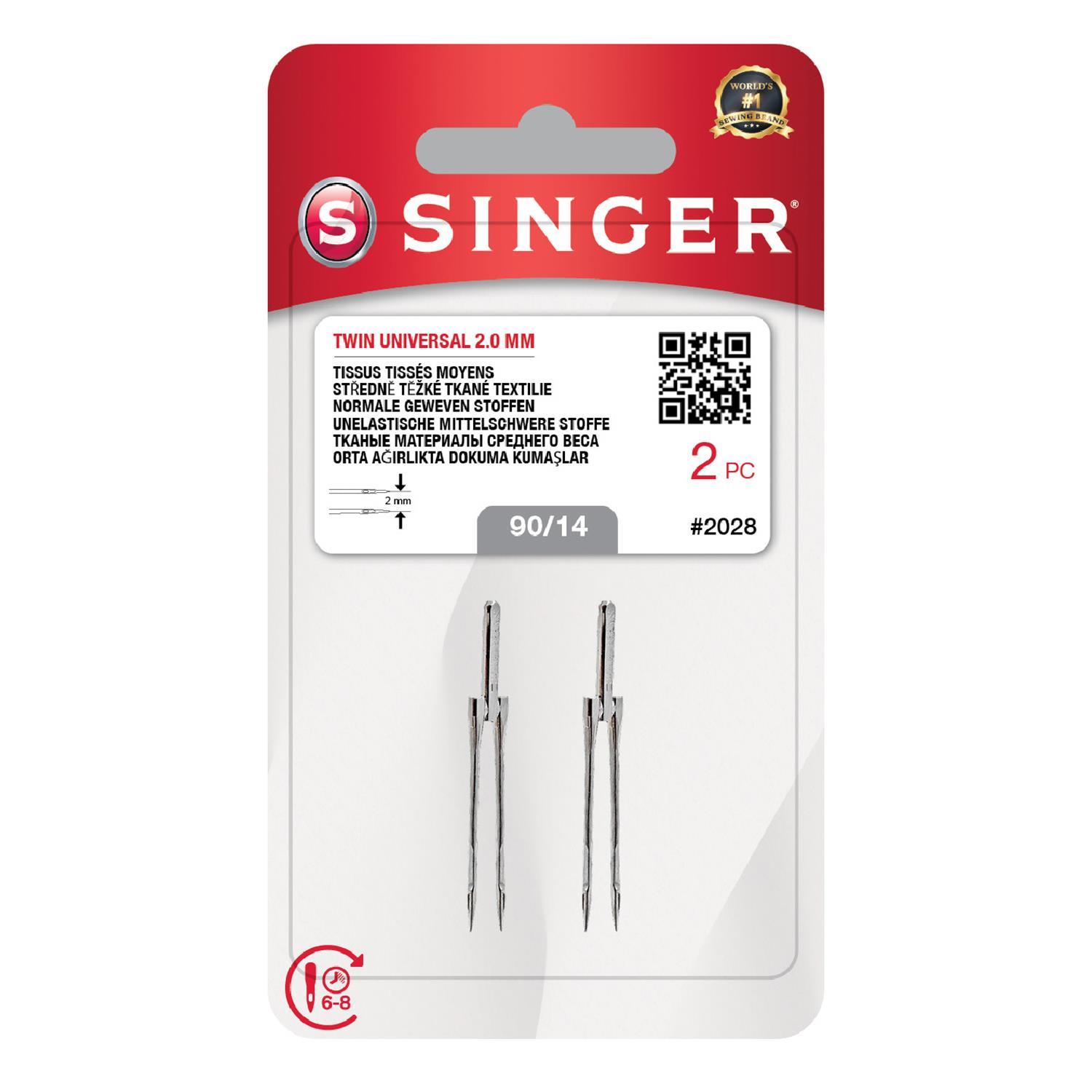 Singer Çift İğne 2 Adet #2028 90|14 - 2mm