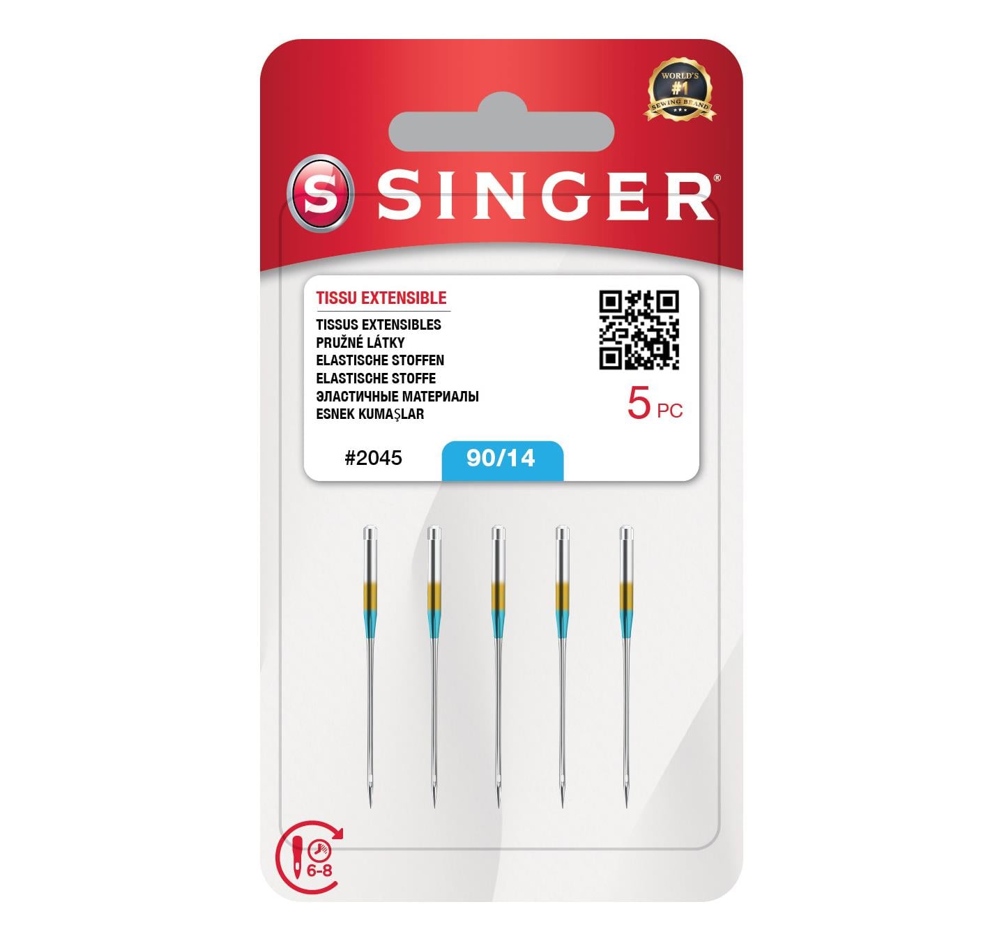 Singer Makine İğnesi 5 Adet #2020 - 90/14