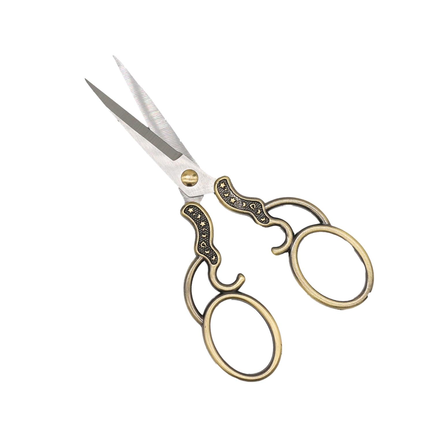 Sultan Antik Şekilli Model Metal Nakış Makası - Antik