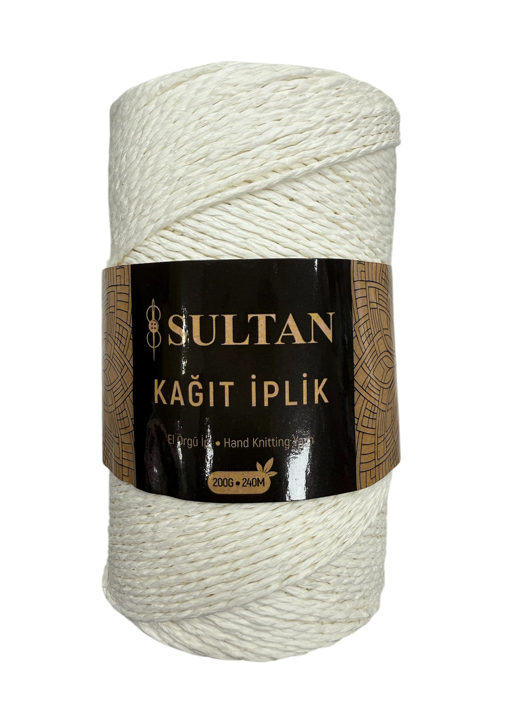 Sultan Kağıt İplik 200gr 240mt 14 Ekru  - 1 ADET