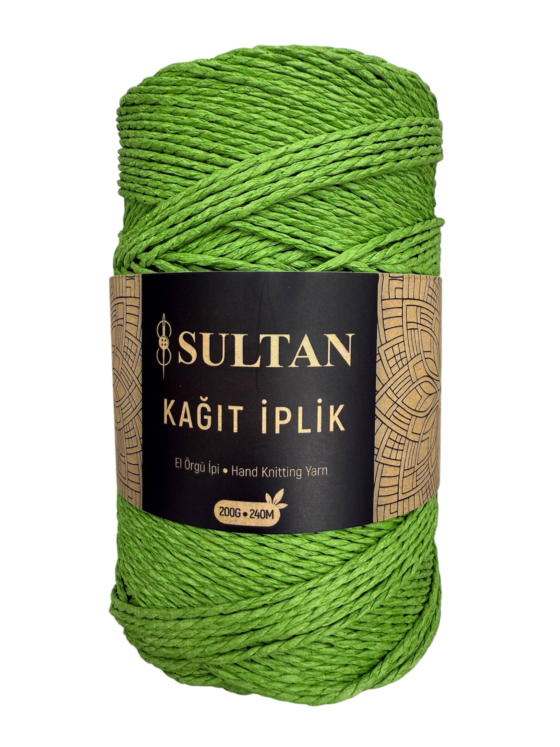 Sultan Kağıt İplik 200gr 240mt 19 Yeşil - 1 ADET