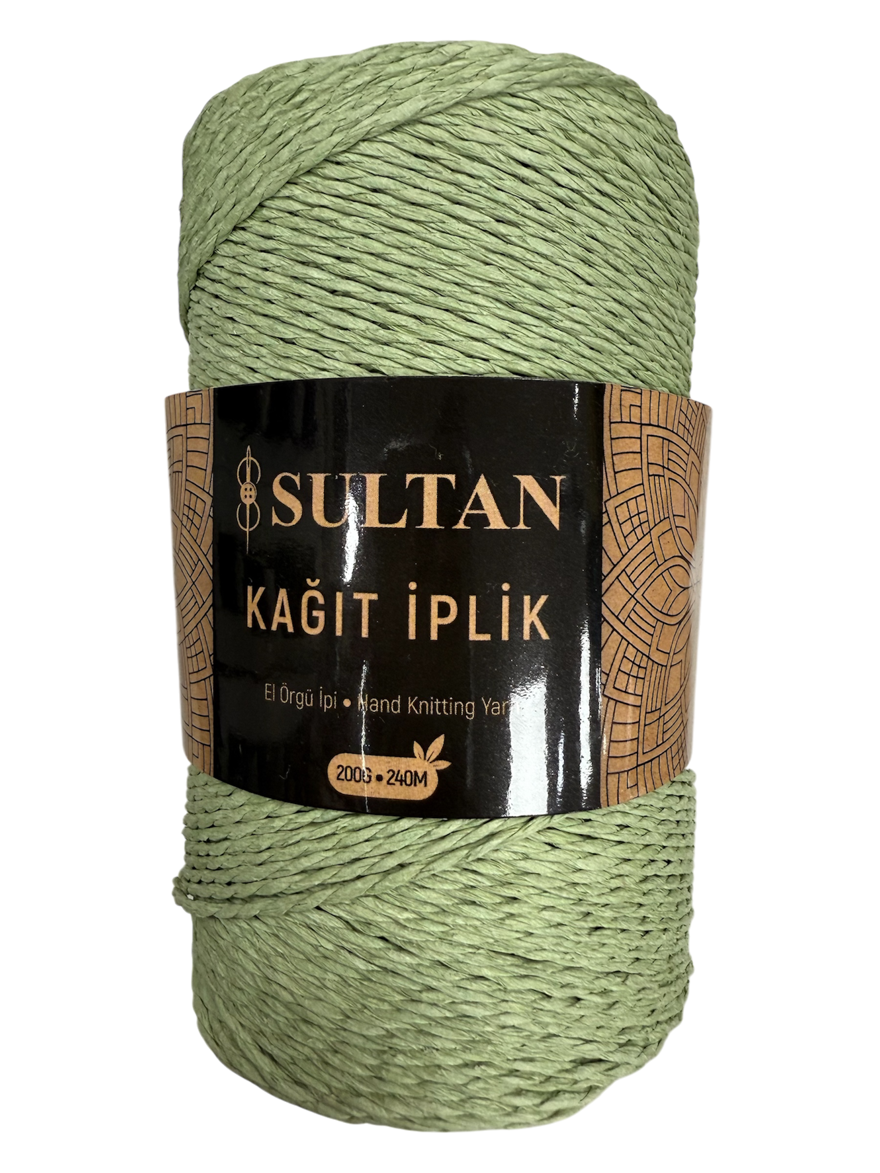 Sultan Kağıt İplik 200gr 240mt 49 Açık Yeşil  - 1 ADET